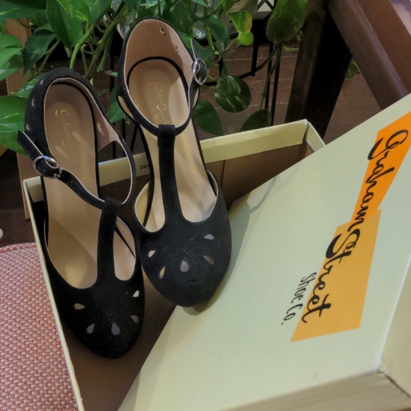 graham street Shoes Nwt Graham Street Shoe Co Black